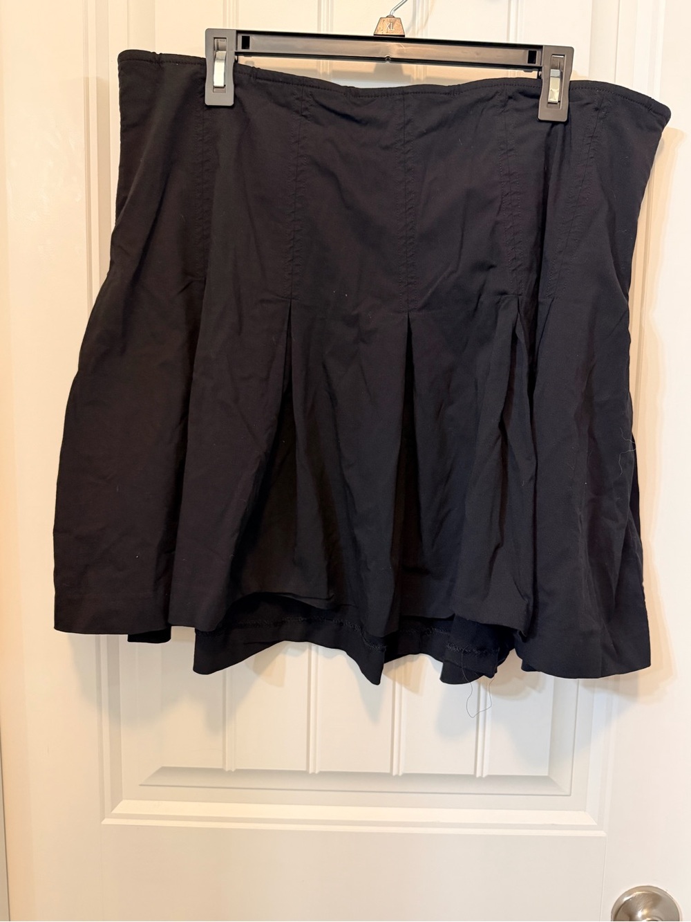 torrid Black Circle Skirt with Gentle Pleats